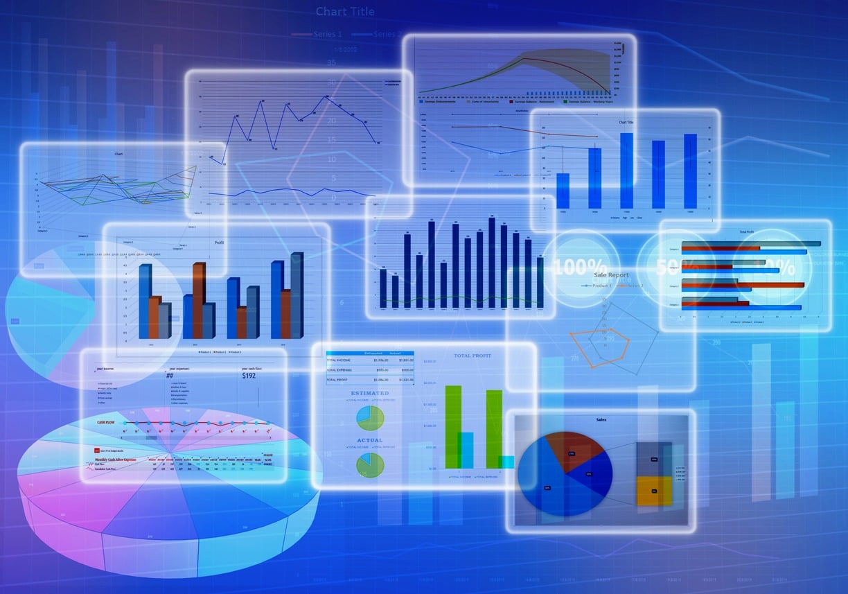 Diagrammes et affaires avec symboles financiers | MemberPress outils avancés d'établissement de rapports sur les sites d'adhésion