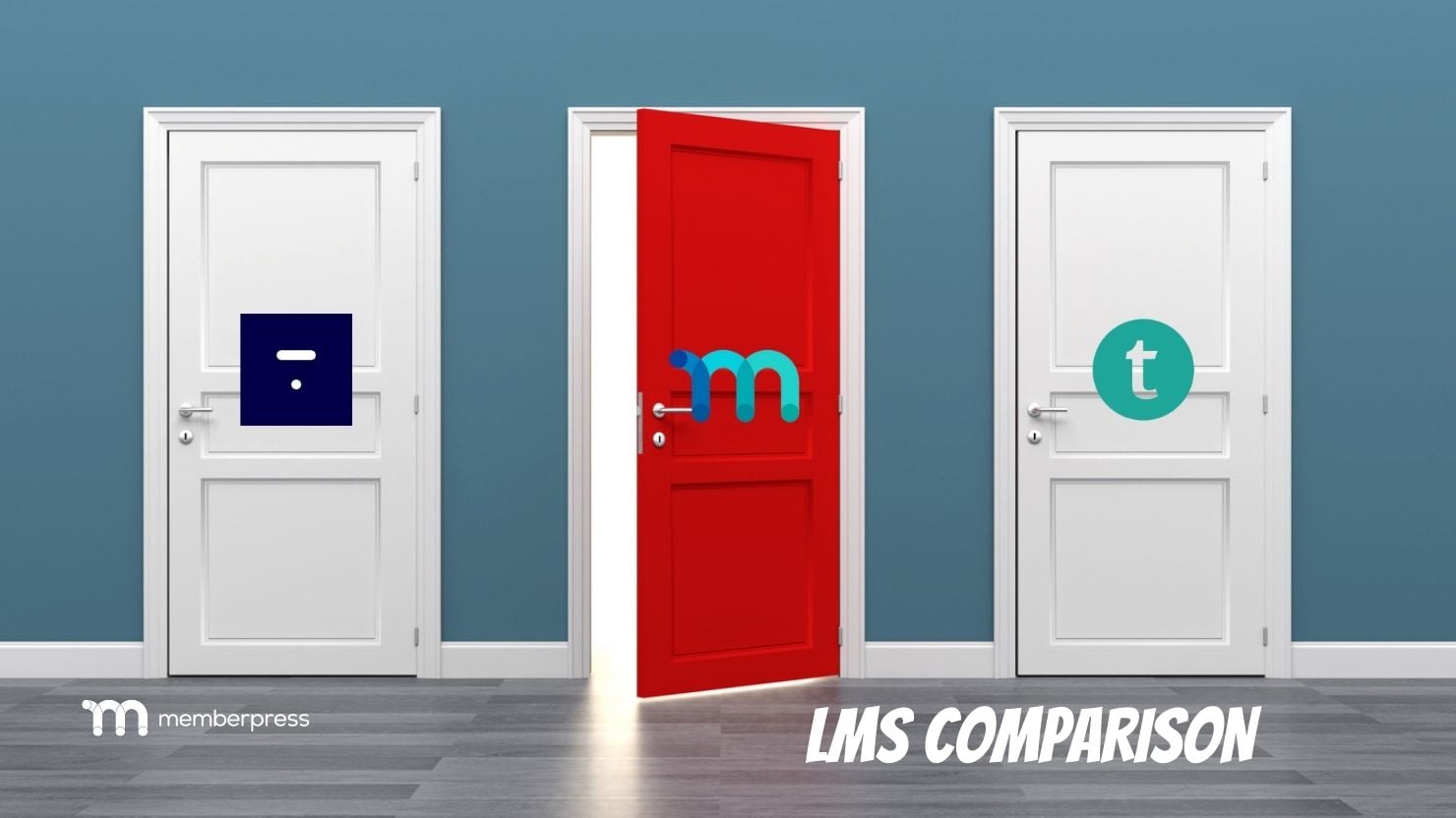 LMS Comparison | MemberPress thinkific vs teachable vs memberpress