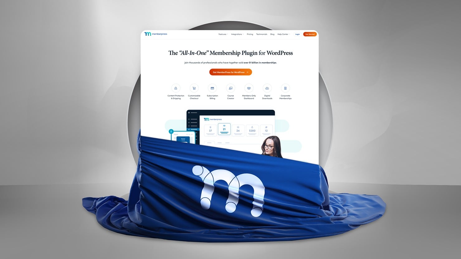 Nuevo sitio web de MemberPress
