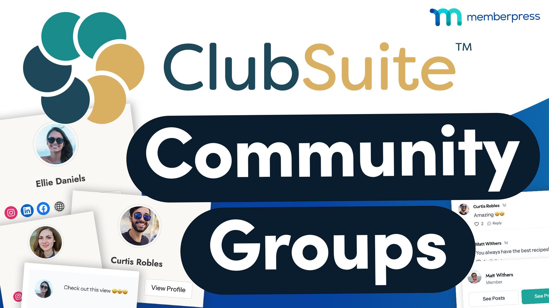 Thumbnail of the ClubSuite MemberPress communities video