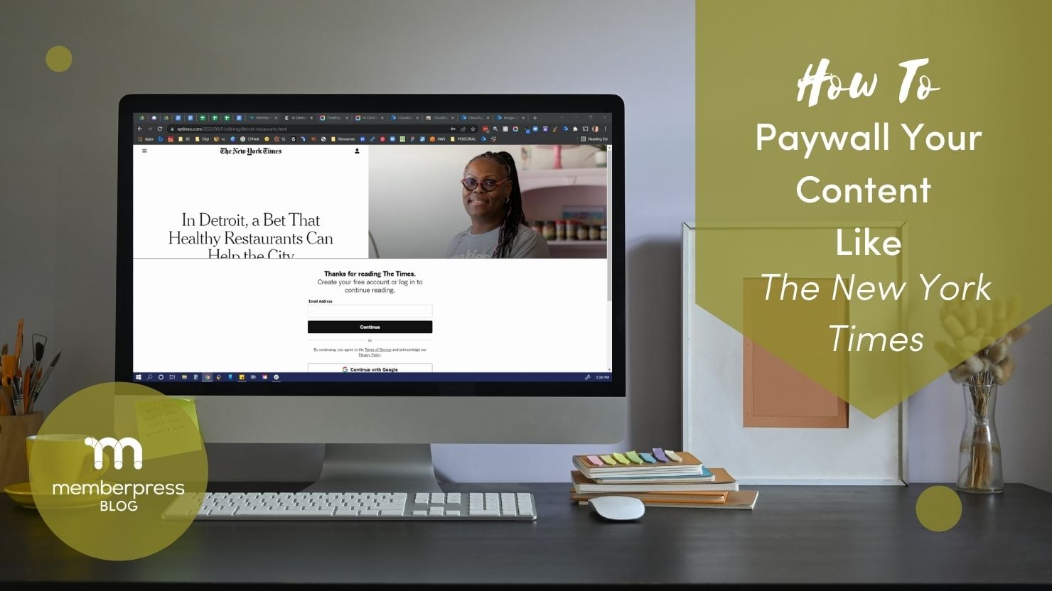 cómo crear un muro de pago como el new york times