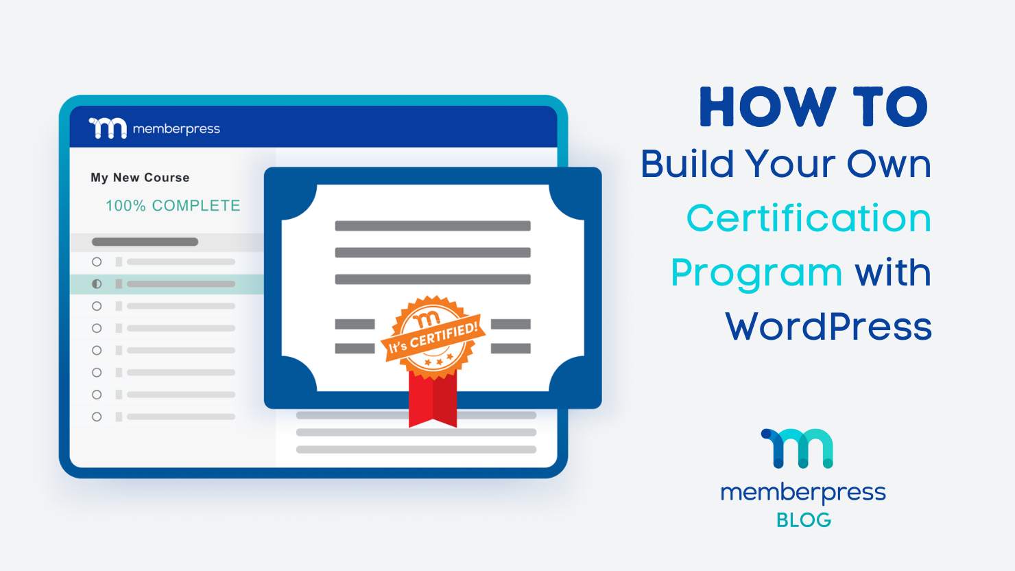 Comment créer un programme de certification avec WordPress et MemberPress