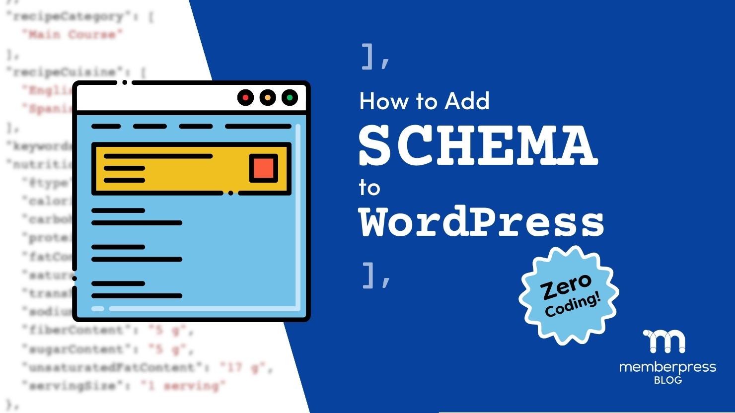 Wie man Schema zu WordPress hinzufügt.