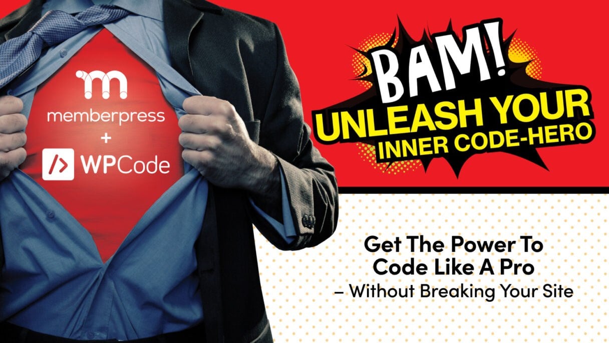 MemberPress WPCode integration announcement blog post