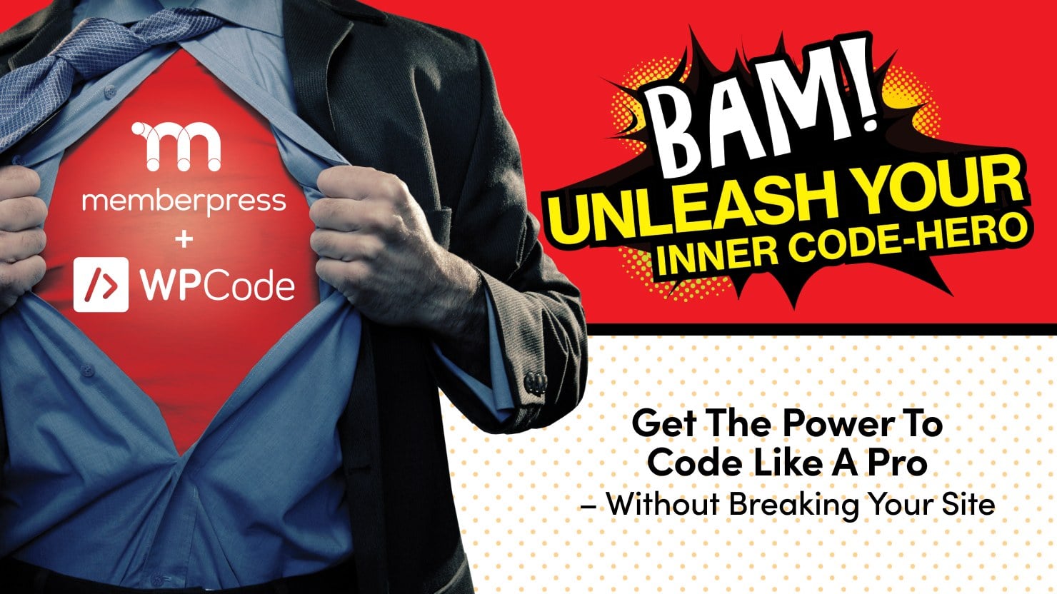 MemberPress WPCode integration announcement blog post