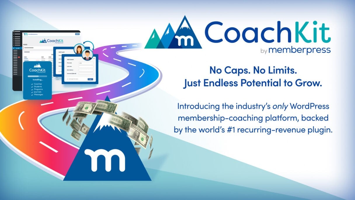 Annonce de CoachKit par MemberPress