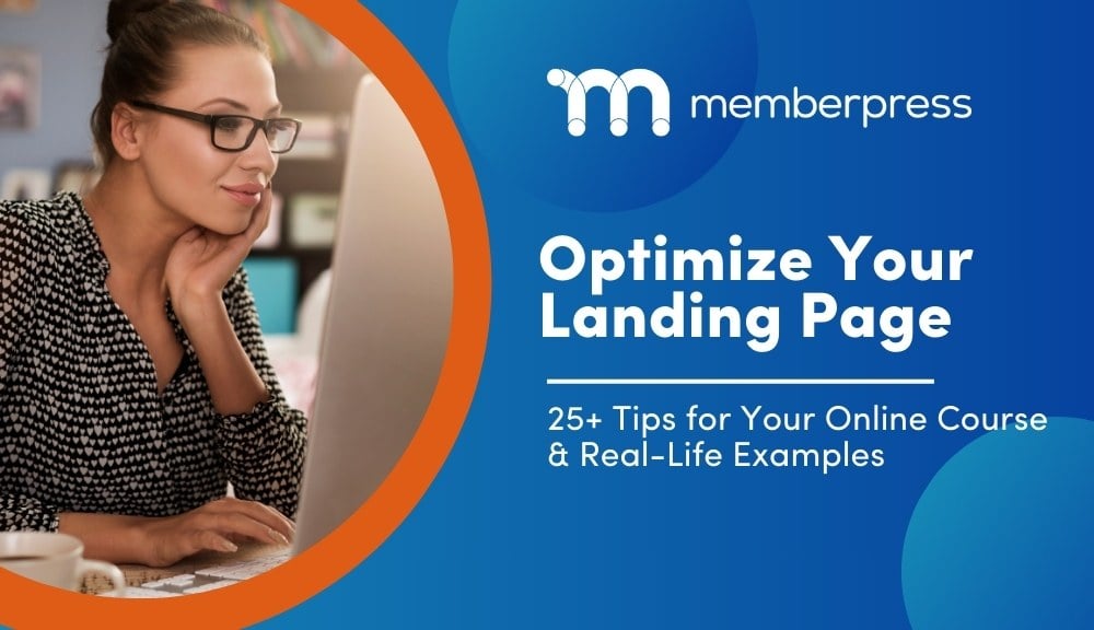 Optimize course landing page | MemberPress Optimize course landing page
