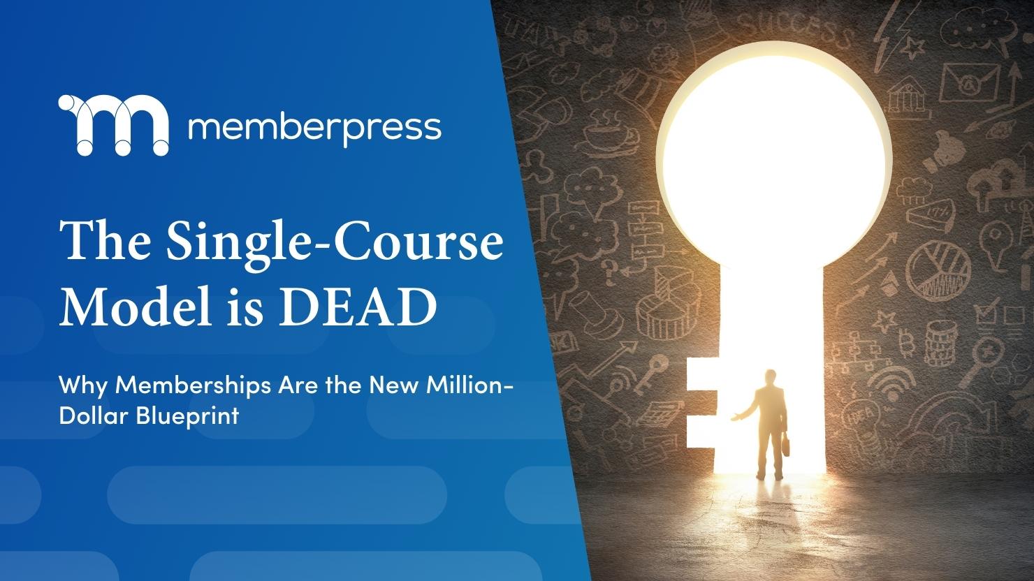 Feature 16 | MemberPress Why Creators are moving from the single course model to memberships