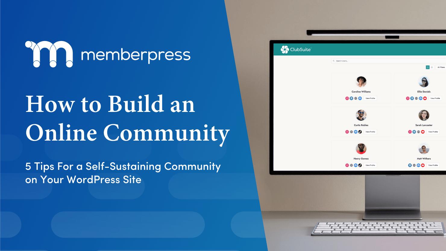 How To Build a Community in WordPress | MemberPress