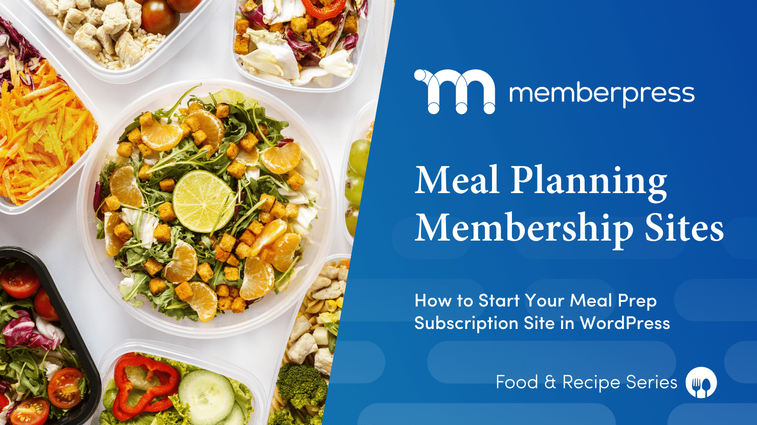 How to Start a Meal Planning Website on WordPress ft image | MemberPress How to Start a Meal Planning Website on WordPress